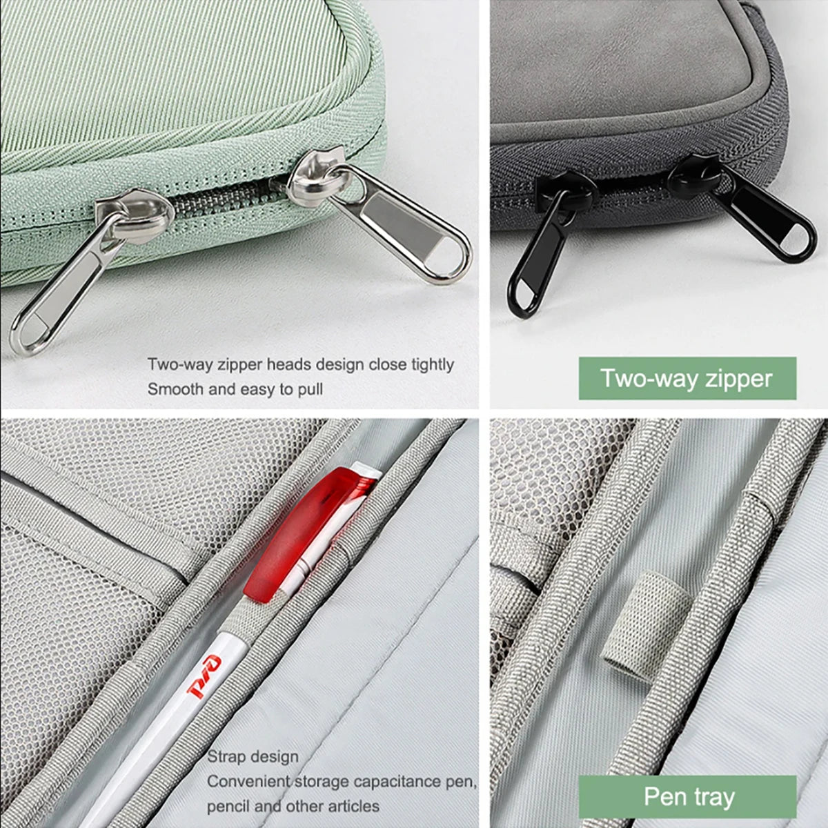 Laptop Sleeve Handbag Case for Macbook Pro Air13 13.6 14 15 15.6 16 Waterproof Notebook Cover for Lenovo HP Xiaomi Bag Funda