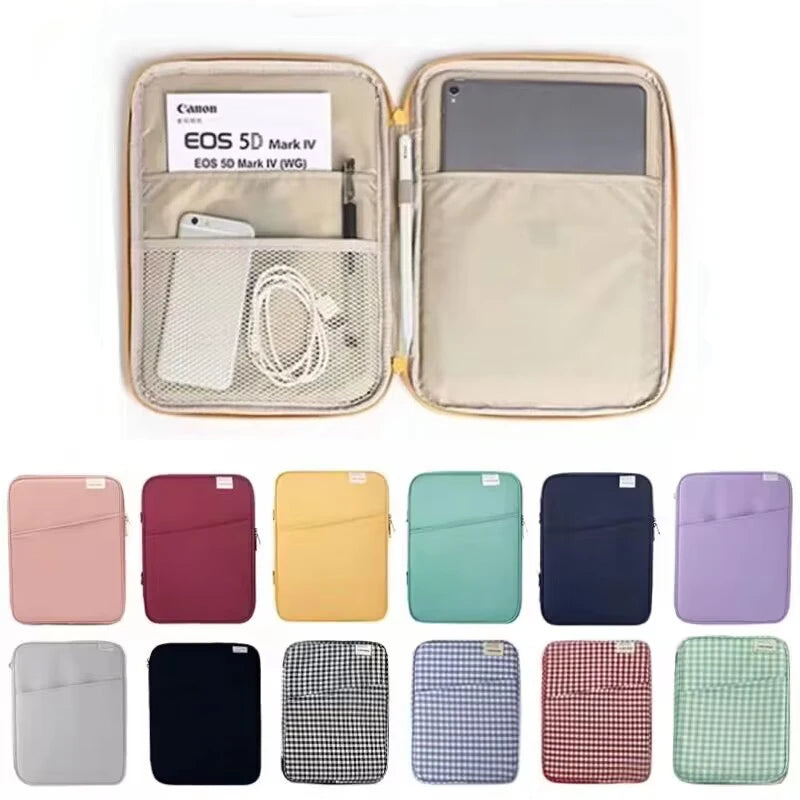 Tablet Bag 9-11Inch for Ipad Air4 5 Pro 11 10.9 Ipad Case 10.5 Inch for Xiaomi 5 Samsung Huawei Lenovo Shockproof Pouch Bags