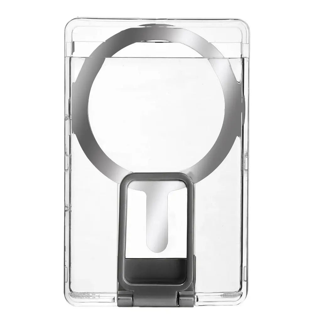 Magnetic Cellphone Wallet Holder Card Bag Detachable Magnet Phone Kickstand Suitable for Apple Magsafe for Iphone 15 Pro Bracket