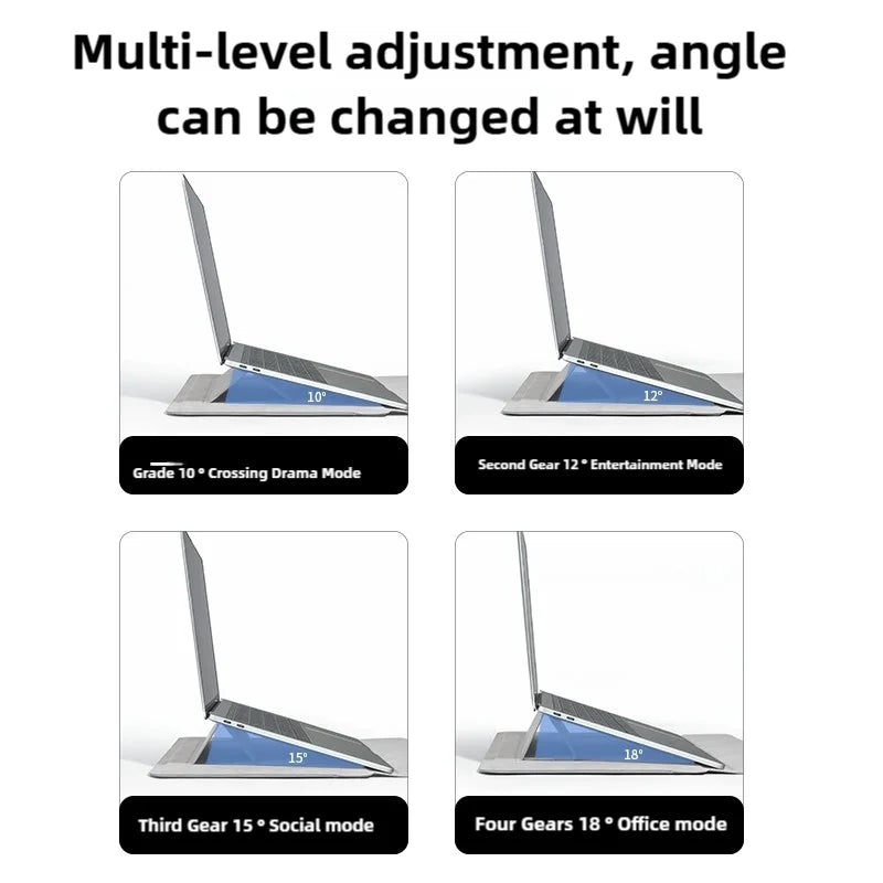 Ergonomic Laptop Case with Stand
