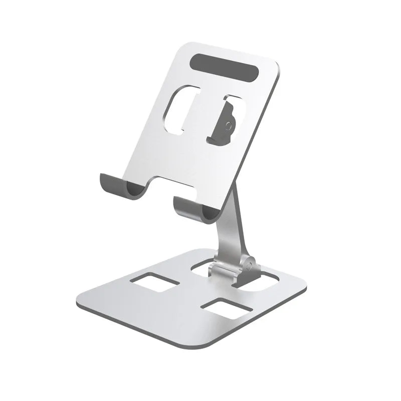 AluFold Desk Stand – Adjustable Foldable Phone & Tablet Holder