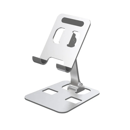 AluFold Desk Stand – Adjustable Foldable Phone & Tablet Holder