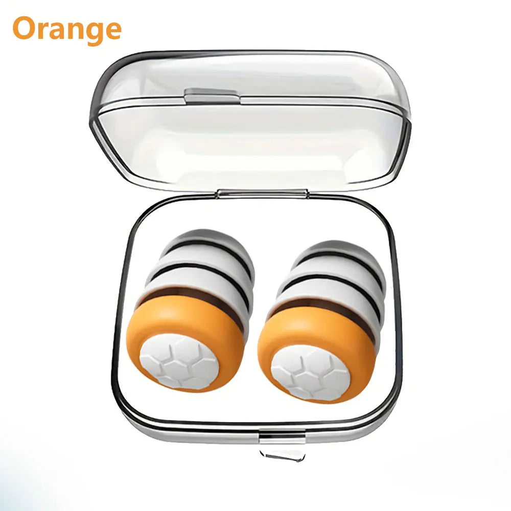 ZenPlus Reusable Silicone Earplugs – Soft Noise-Cancelling Ear Plugs for Sleeping, Swimming, Studying, and Travel – Comfortable Fit, Eco-Friendly & Washable