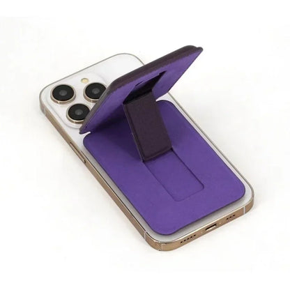 MagFold Magnetic Phone Wallet Stand Case – Strong MagSafe Compatible Card Holder with Kickstand