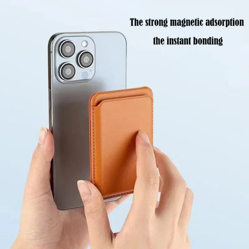 MagFold Magnetic Phone Wallet Stand Case – Strong MagSafe Compatible Card Holder with Kickstand