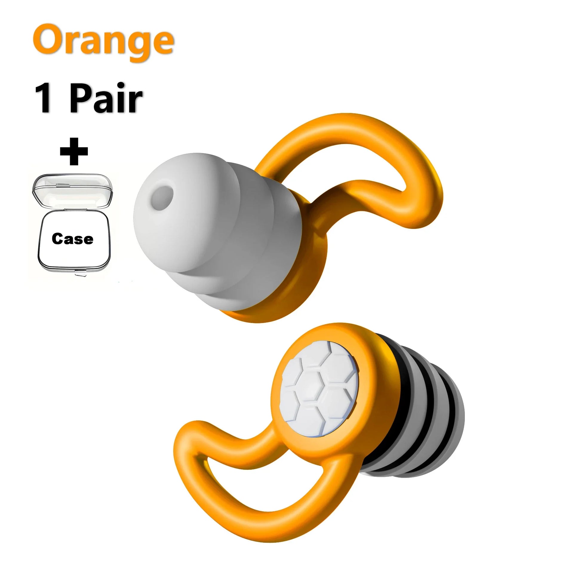 ZenPlus Reusable Silicone Earplugs – Soft Noise-Cancelling Ear Plugs for Sleeping, Swimming, Studying, and Travel – Comfortable Fit, Eco-Friendly & Washable