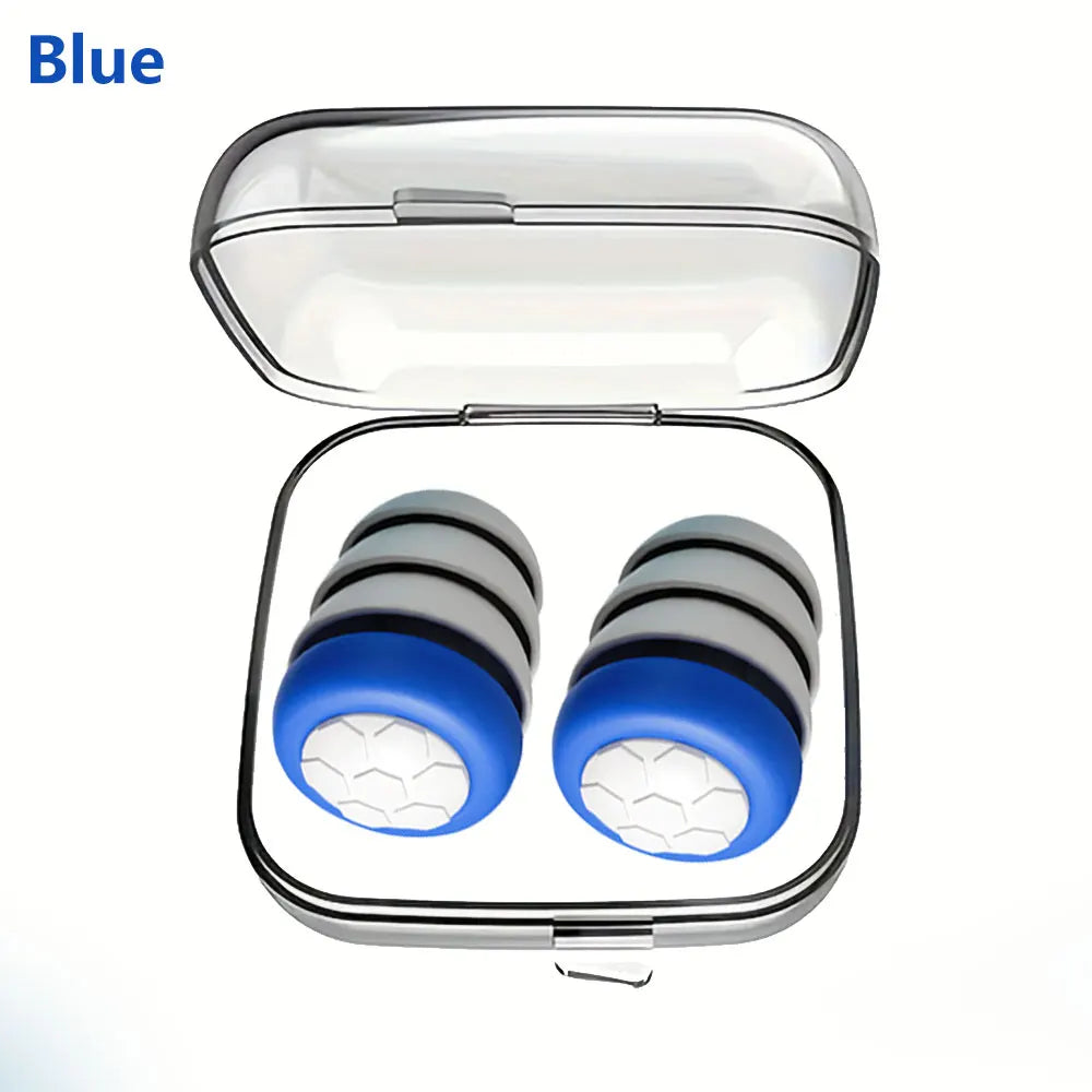 ZenPlus Reusable Silicone Earplugs – Soft Noise-Cancelling Ear Plugs for Sleeping, Swimming, Studying, and Travel – Comfortable Fit, Eco-Friendly & Washable