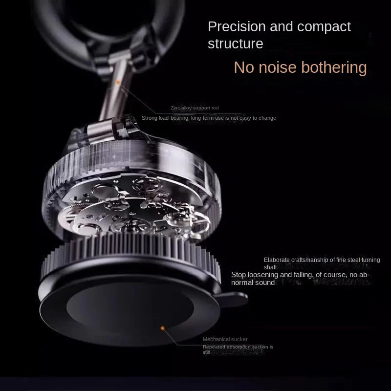 Foldable Suction Cup Magnetic Car Navigation Phone Holder 