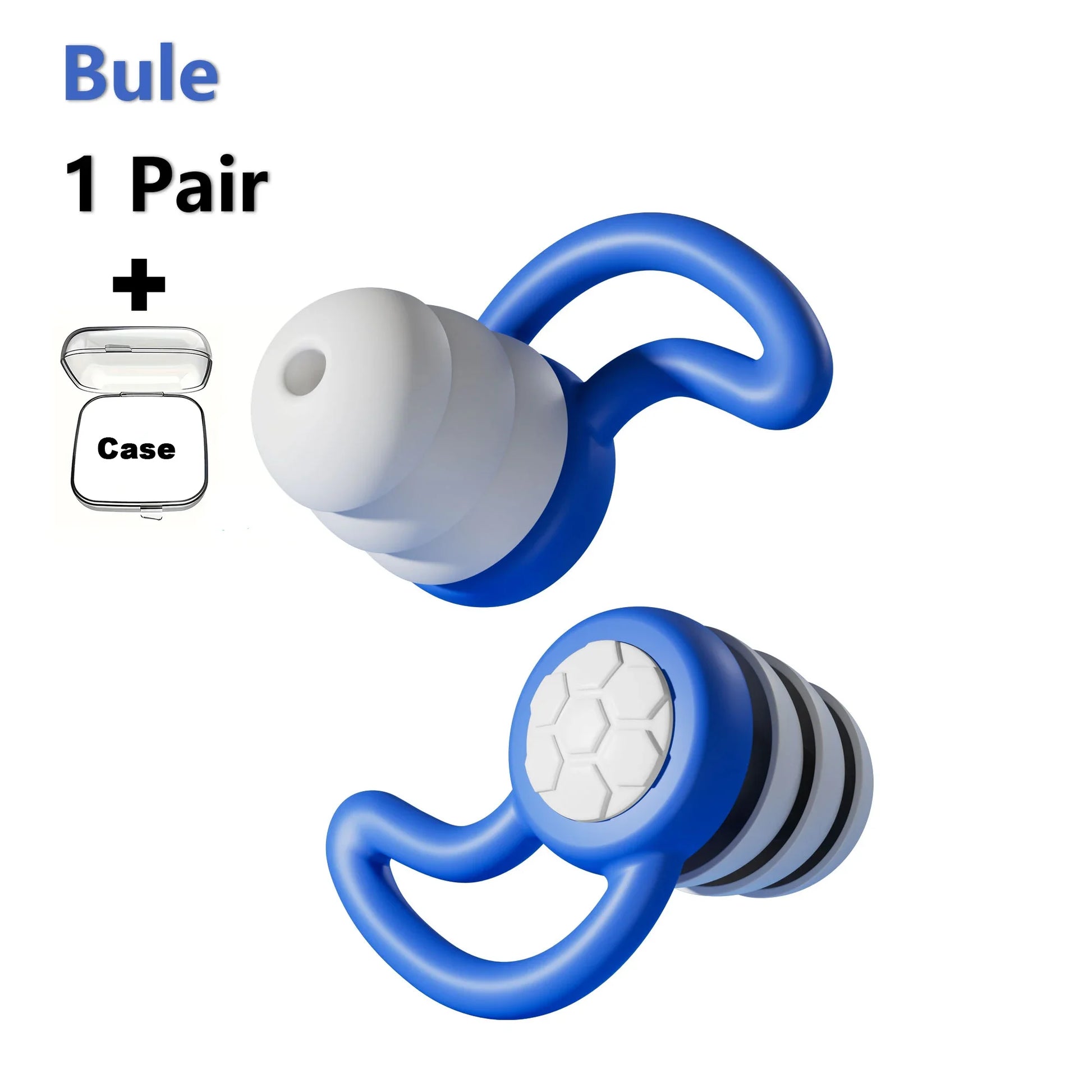 ZenPlus Reusable Silicone Earplugs – Soft Noise-Cancelling Ear Plugs for Sleeping, Swimming, Studying, and Travel – Comfortable Fit, Eco-Friendly & Washable