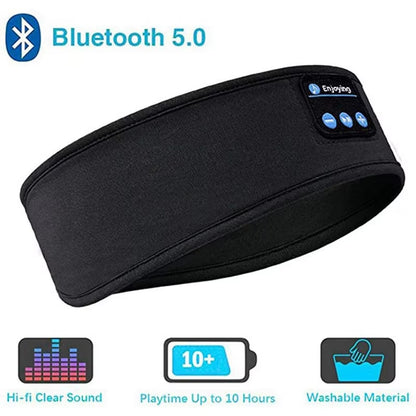 Bluetooth Earphones Sleeping Headband Elastic Wireless Headphones Music Eye Mask Wireless Bluetooth Headset Headband