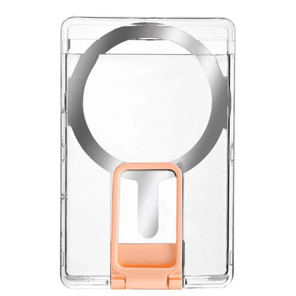 Magnetic Cellphone Wallet Holder Card Bag Detachable Magnet Phone Kickstand Suitable for Apple Magsafe for Iphone 15 Pro Bracket