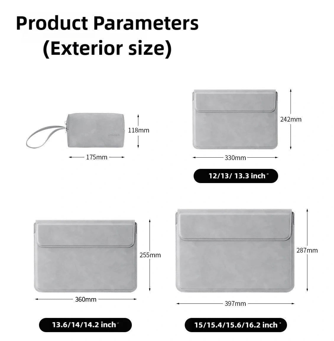 Ergonomic Laptop Case with Stand